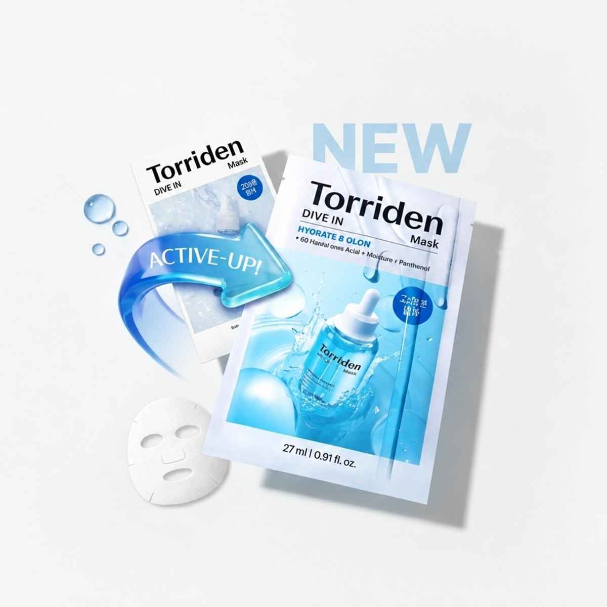 Torriden DIVE-IN Low Molecular Hyaluronic Acid Mask Pack