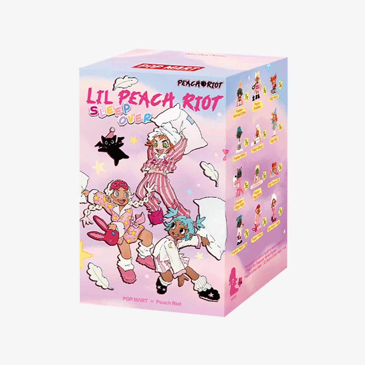 POP MART  Lil Peach Riot Sleepover Series Figures Blind box