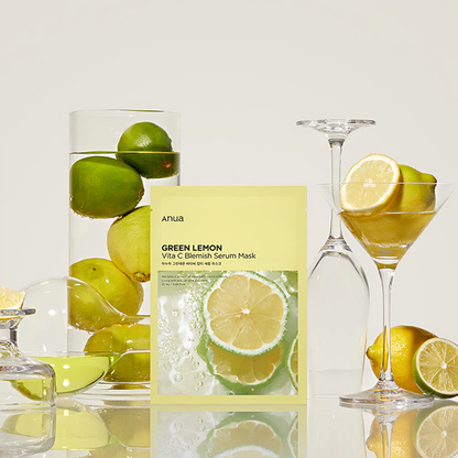 Anua Green Lemon Serum Mask 10 pcs