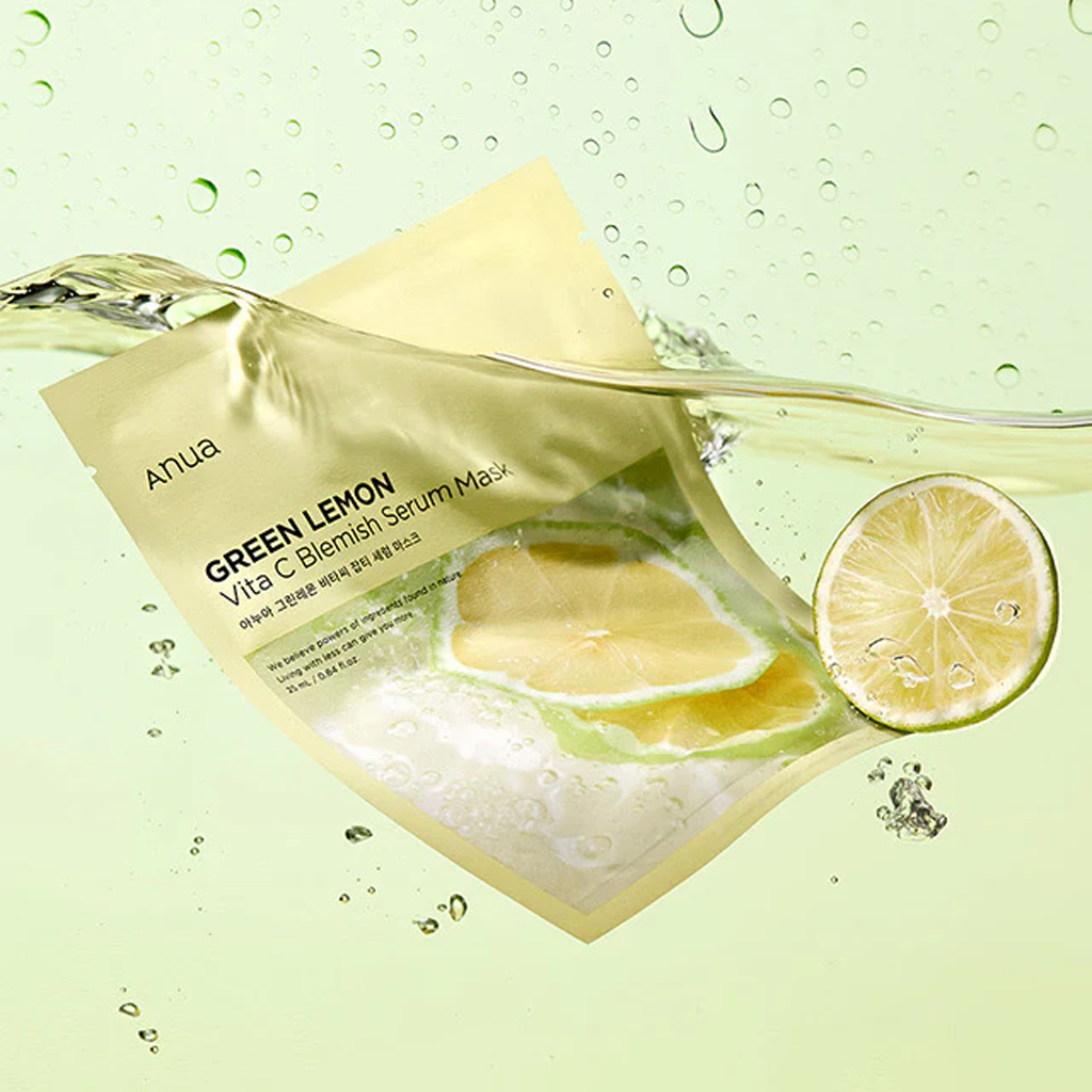Anua Green Lemon Serum Mask 10 pcs