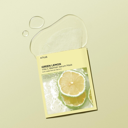 Anua Green Lemon Serum Mask 10 pcs