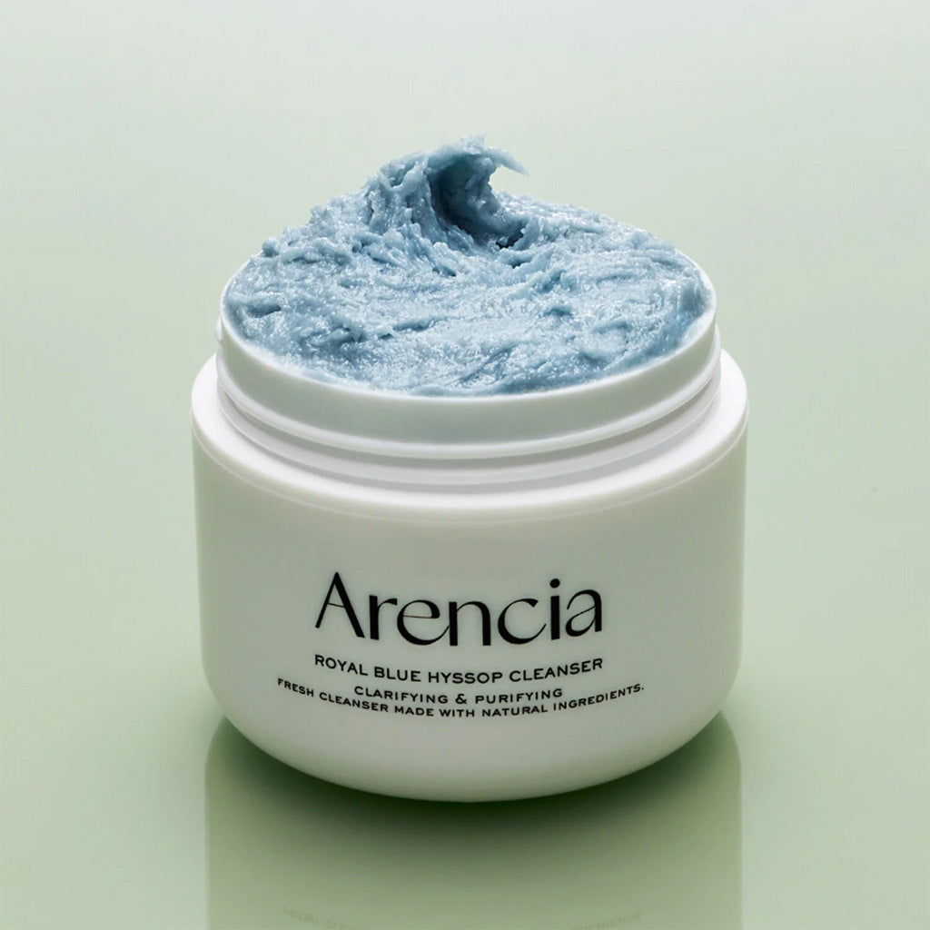 Arencia Fresh Blue Hyssop Mochi Cleanser 120 g