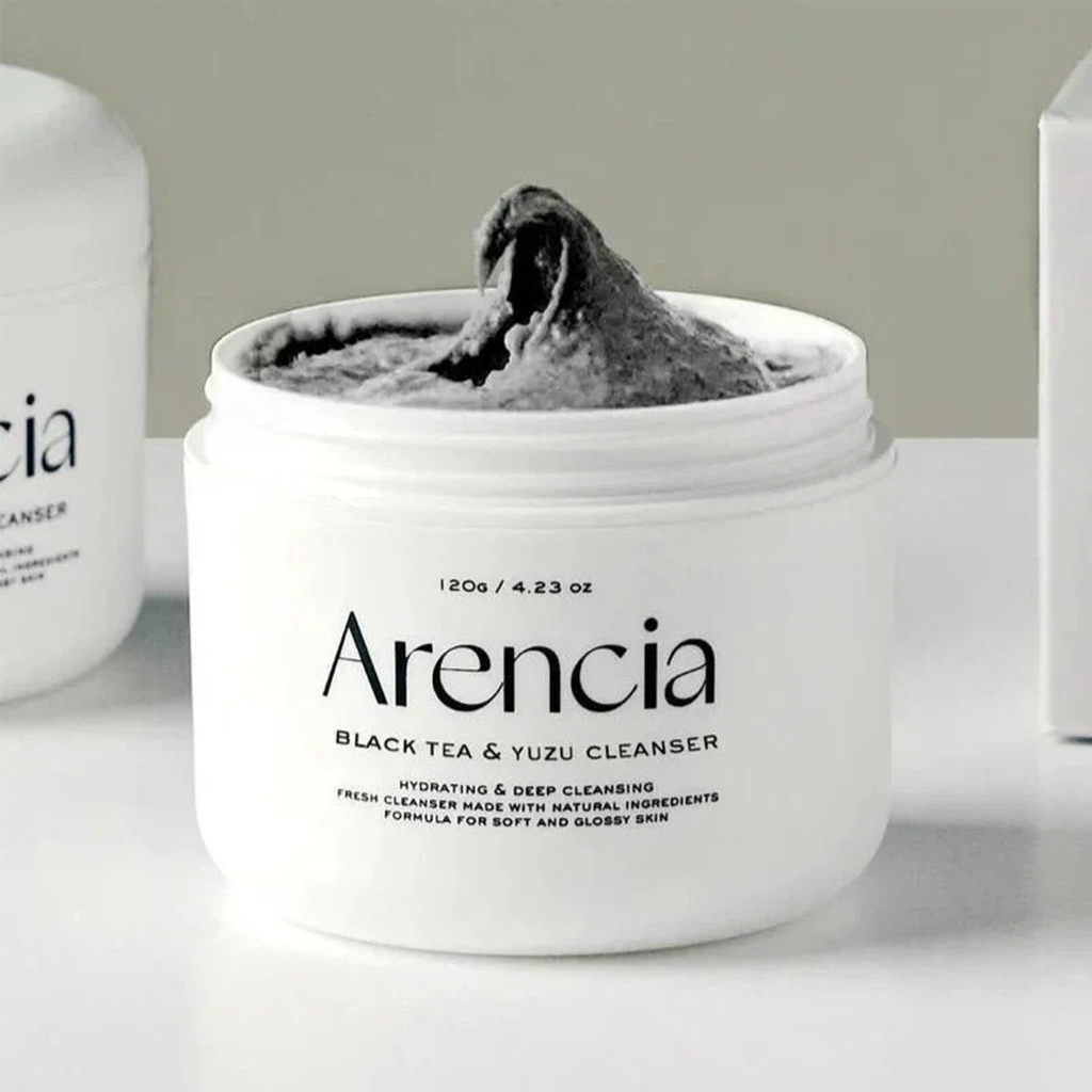ARENCIA Black Tea & Yuzu Cleanser 120g
