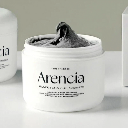 ARENCIA Black Tea &amp; Yuzu Cleanser 120g