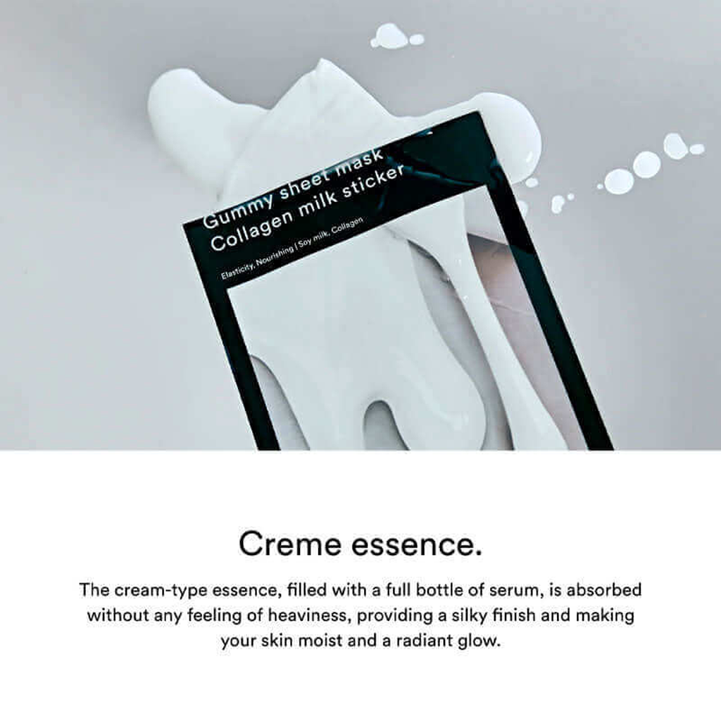 Abib Gummy Sheet Mask Pack Milk Sticker 10 pcs New Edition