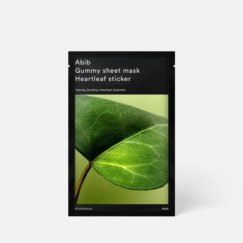 Abib Gummy Sheet Mask Heartleaf Sticker