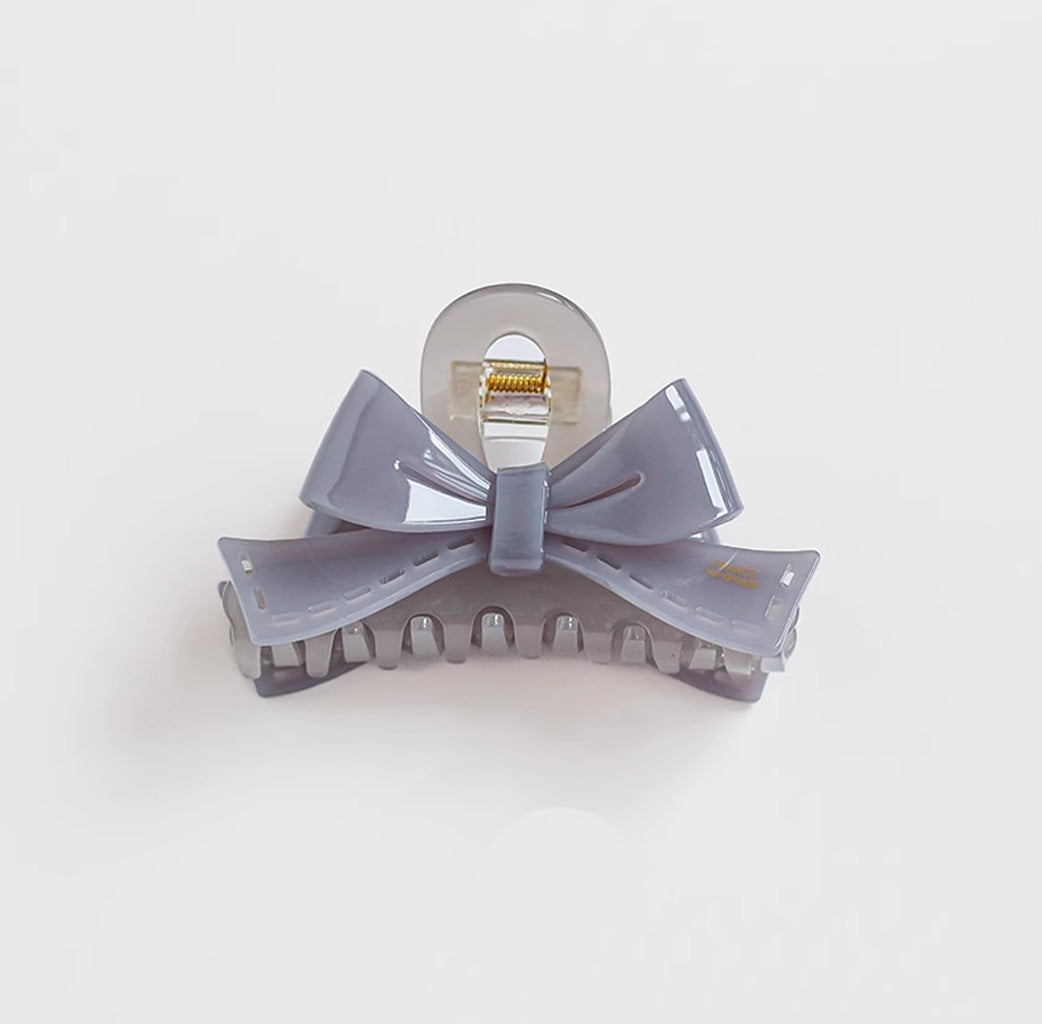 Acetate Bow Hair Clip 9.6 cm