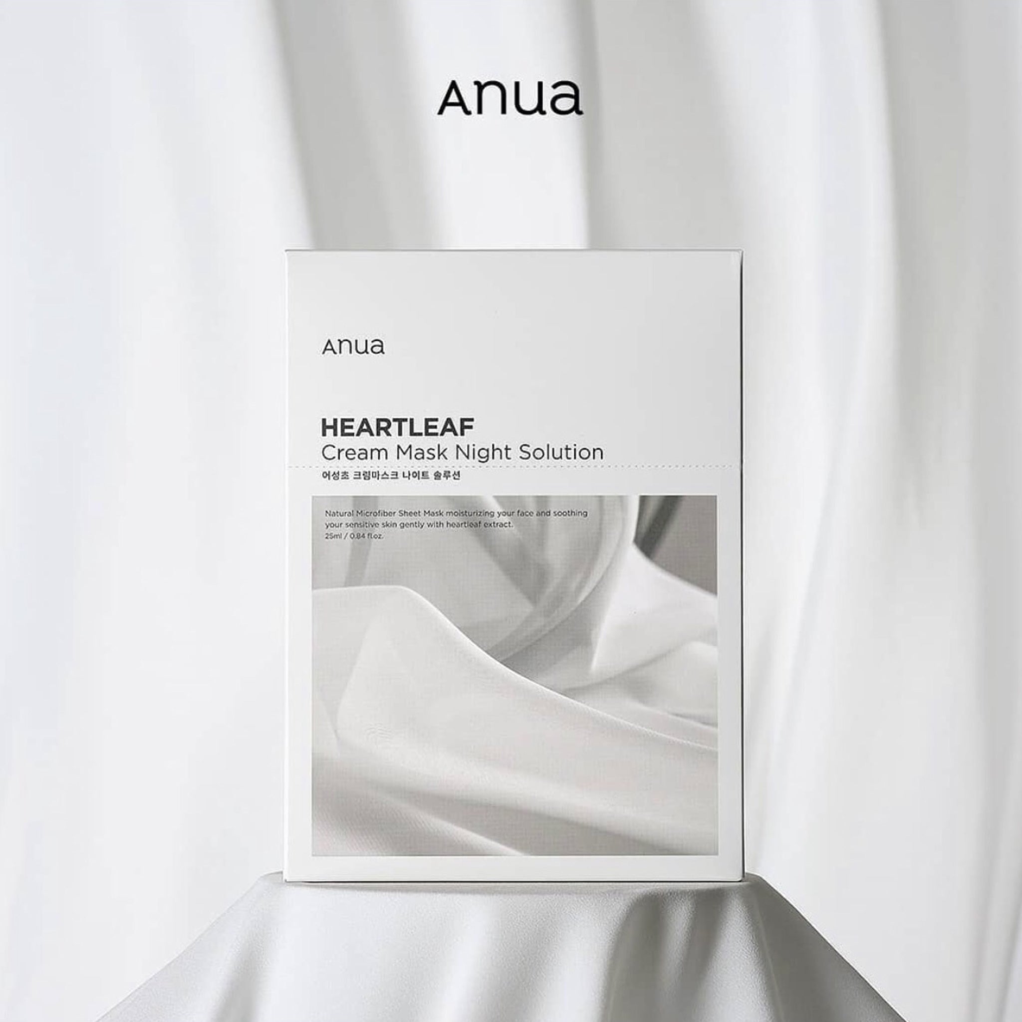 Anua Heartleaf Cream Mask Night Solution 10pcs