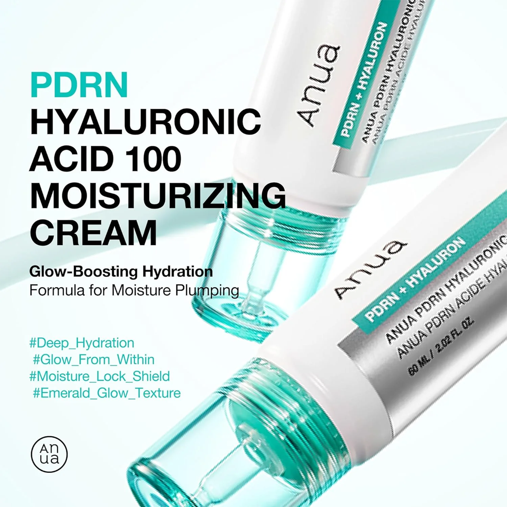 Anua PDRN Hyaluronic Acid 100 Moisture Cream 60 ml