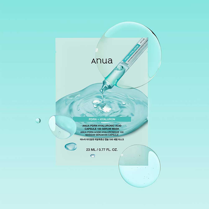 Anua PDRN Hyaluronic Acid Capsule 100 Serum Mask 23 ml