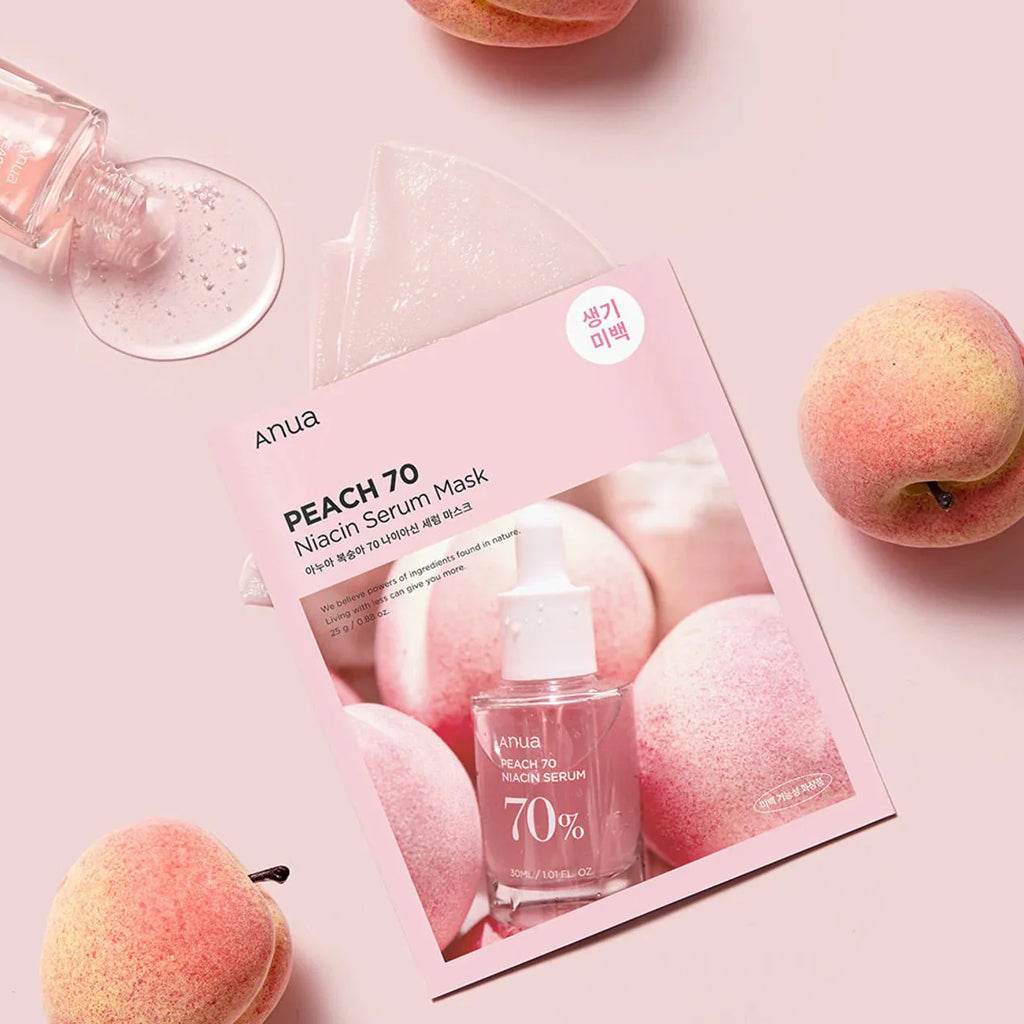 Anua Peach 70 Niacin Serum Mask 10*25 g