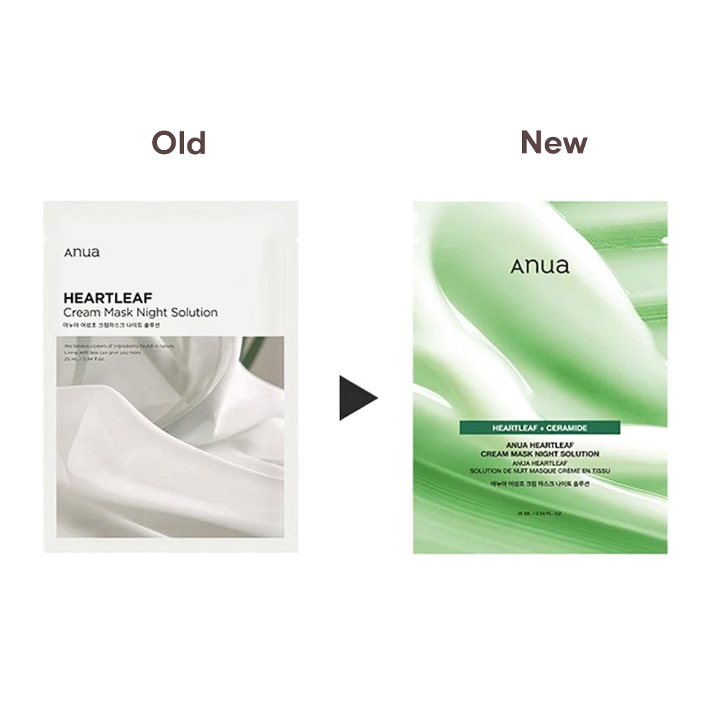 Anua Heartleaf Cream Mask Night Solution