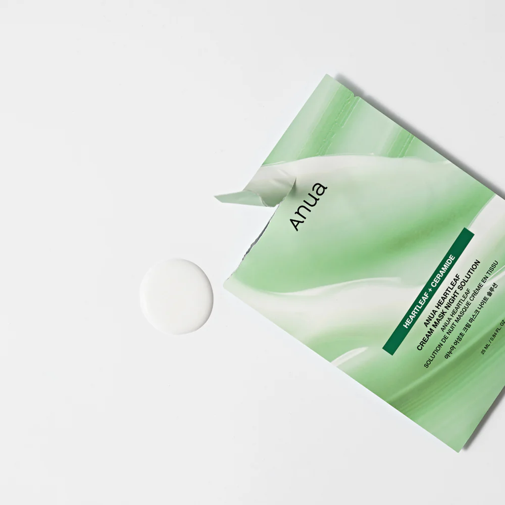 Anua Heartleaf Cream Mask Night Solution
