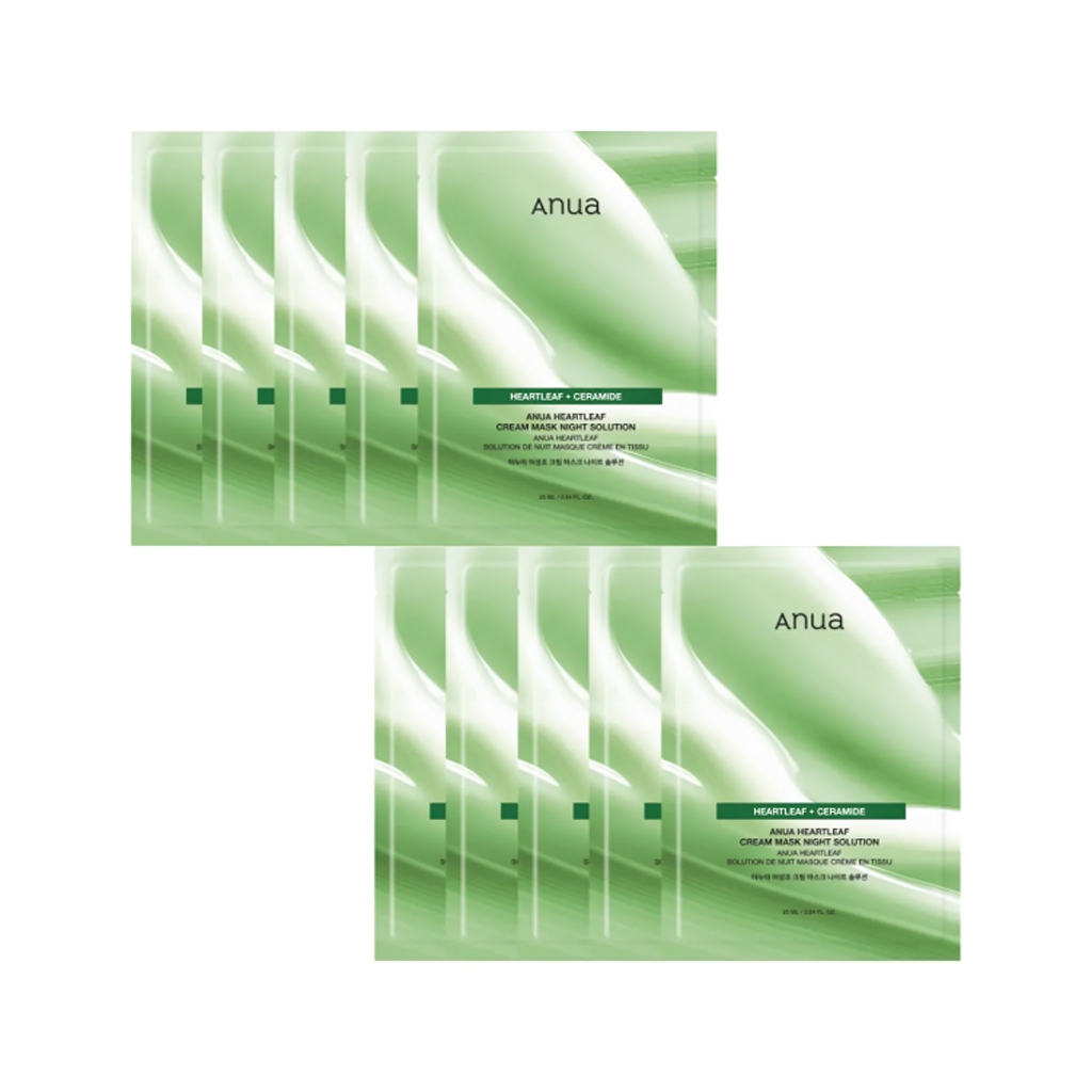Anua Heartleaf Cream Mask Night Solution
