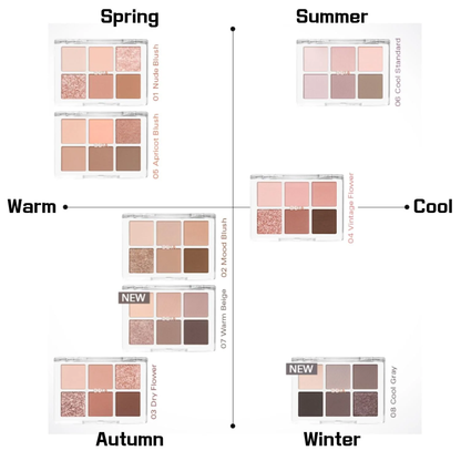 BBIA Ready To Wear Eye Palette 1 pc