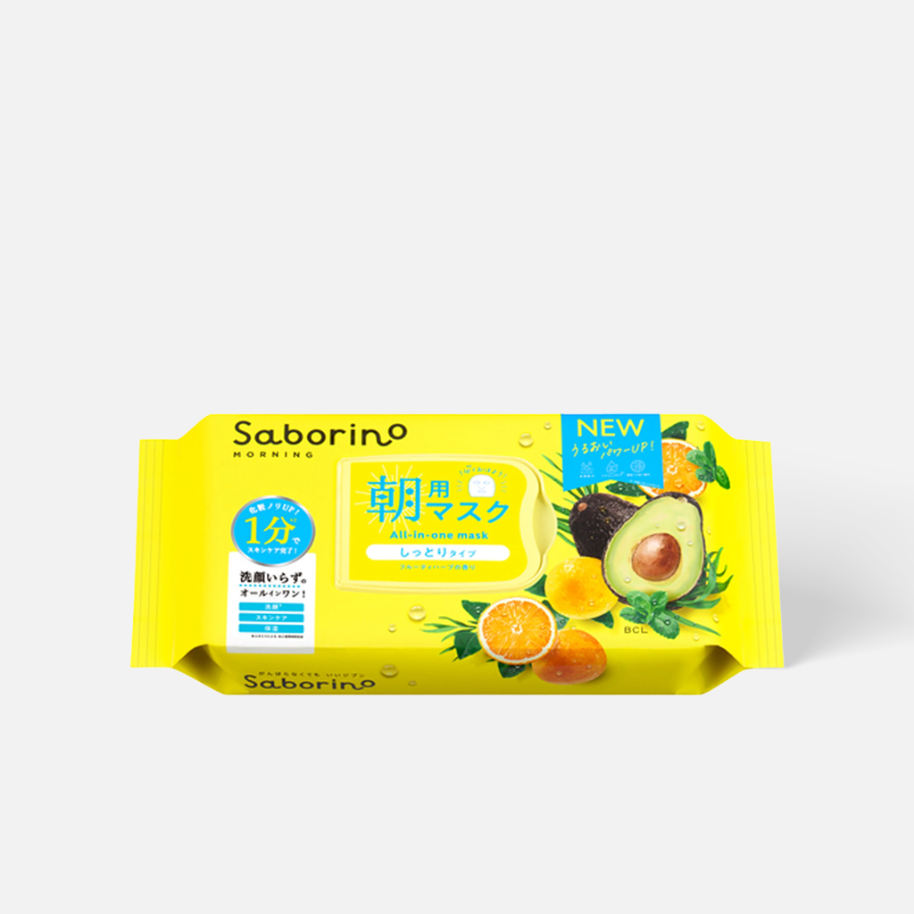 BCL Saborino早安面膜第二代 经典果味草本款 32片