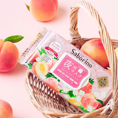 BCL Saborino Night Mask Peach Tea Limited Edition