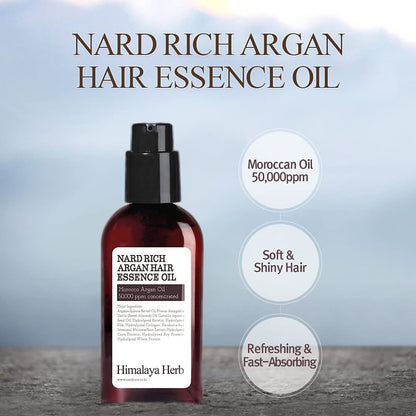 BOUQUET GARNI NARD Rich Aragan Hair Essence Oil 100 ml