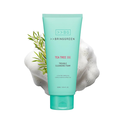 BRINGGREEN Tea Tree Cica Trouble Cleansing Foam 300 ml