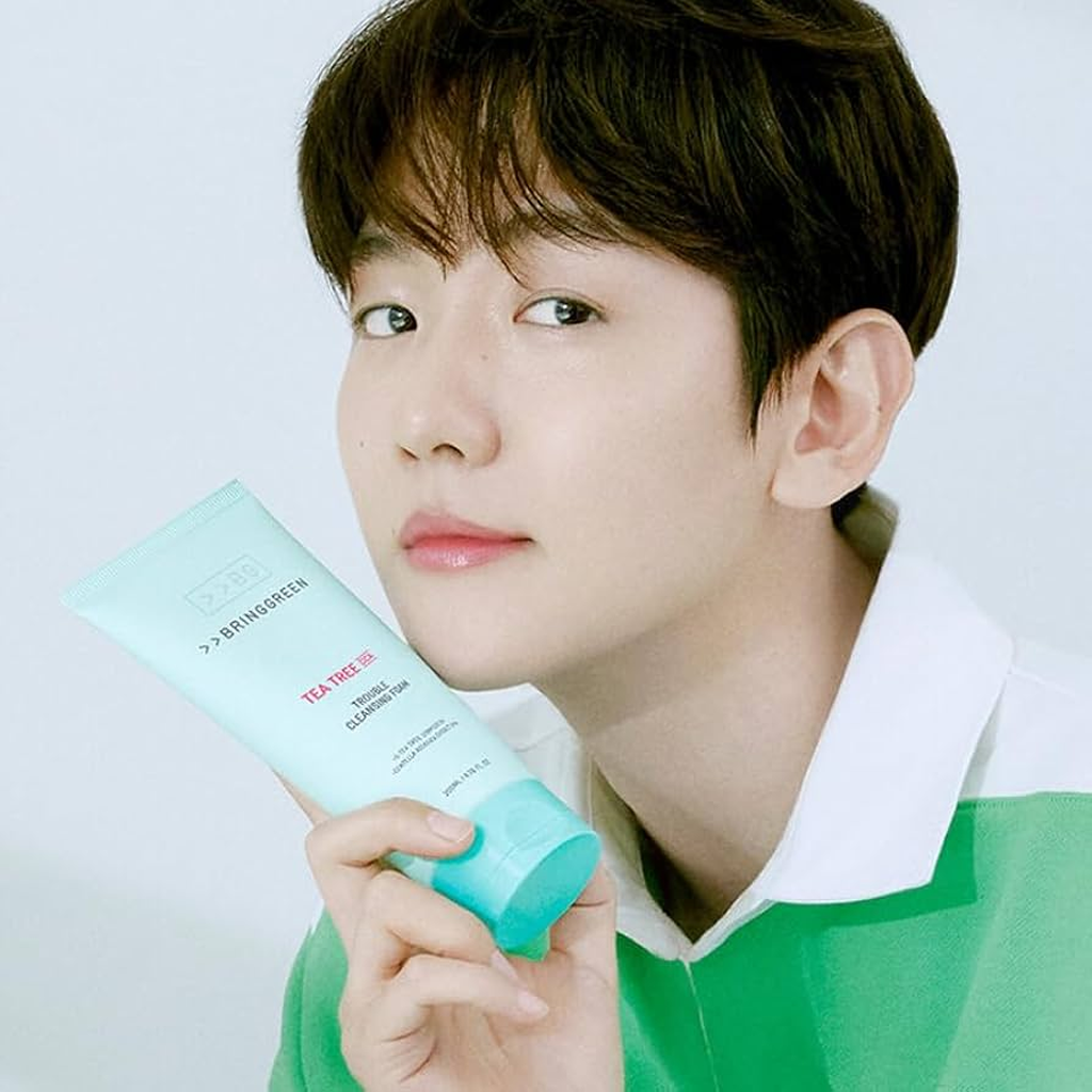 BRINGGREEN Tea Tree Cica Trouble Cleansing Foam 300 ml