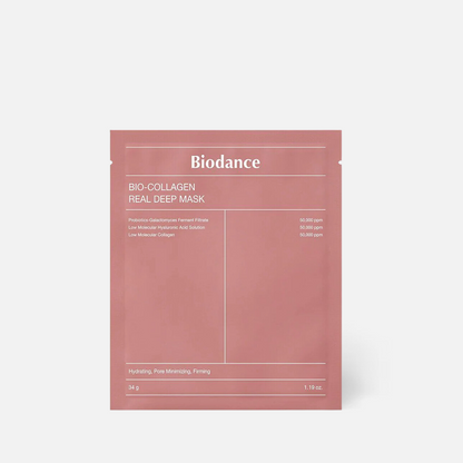 Biodance bio-collagen hydrates the surface of the skin but also refines the look of enlarged pores, ensuring a radiant and well-moisturized complexion.