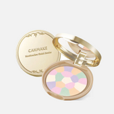 This is a luxurious 5-color compact powder designed to provide a long-lasting, translucent, and flawless base.