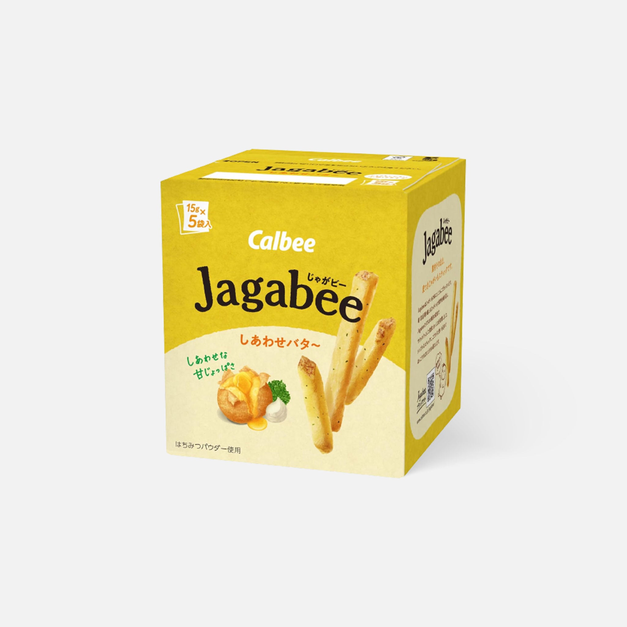 Calbee Jagabee Potato Sticks Snack Happy Butter 75g
