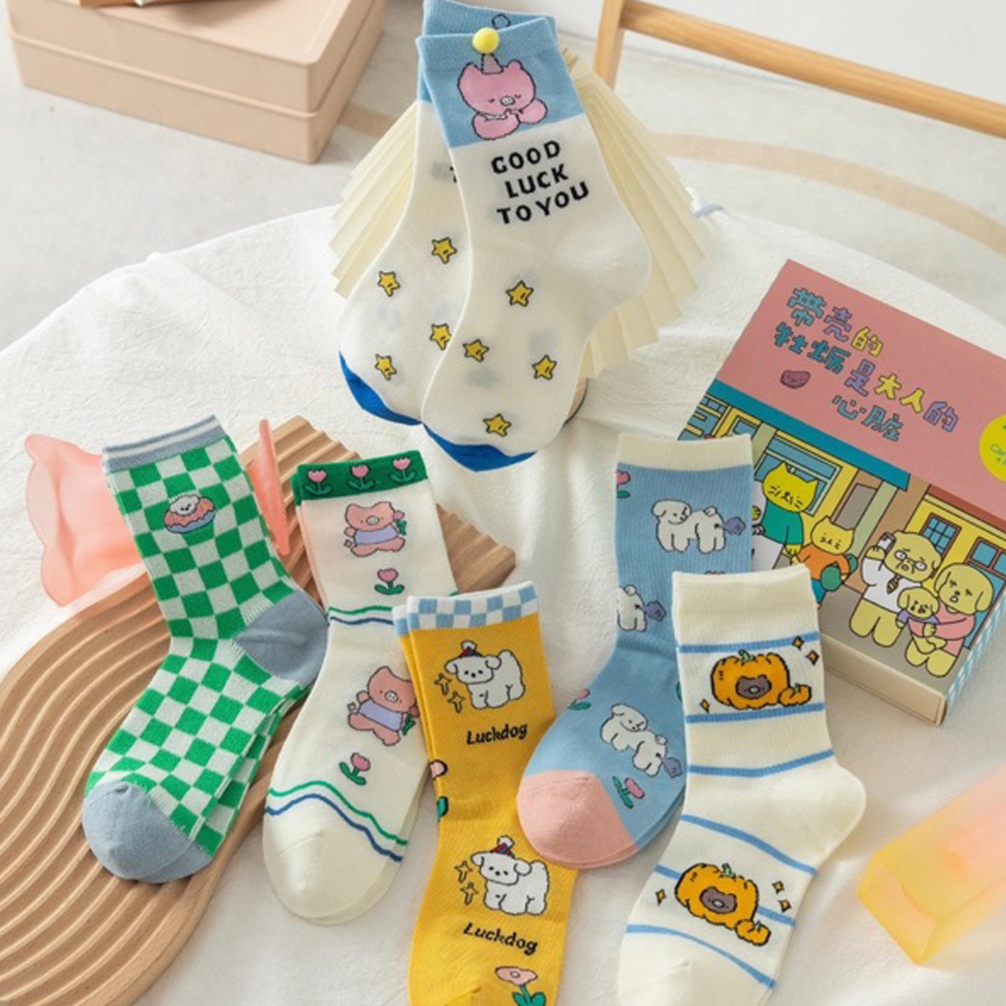 Caramella &amp; Nini Co-branded Socks Set
