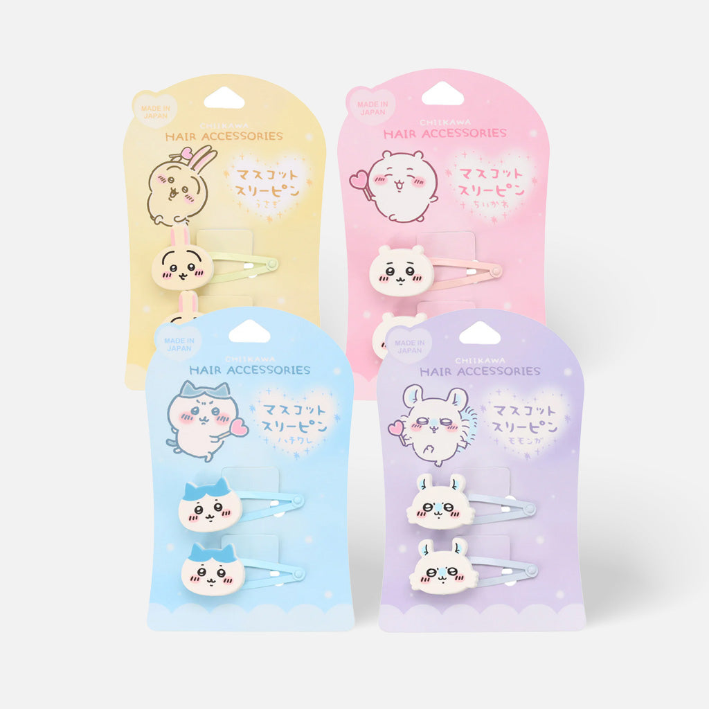 SHOBIDO Chiikawa Mascot Hair Clip Set 2 pcs