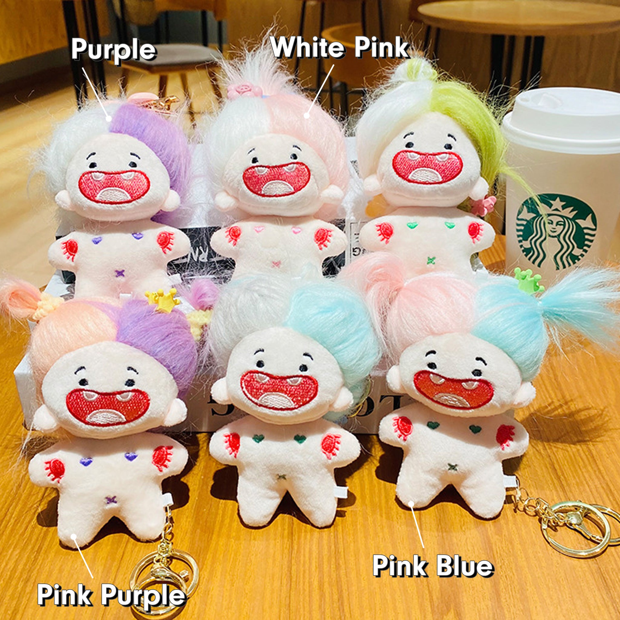 Cotton Doll Keychain