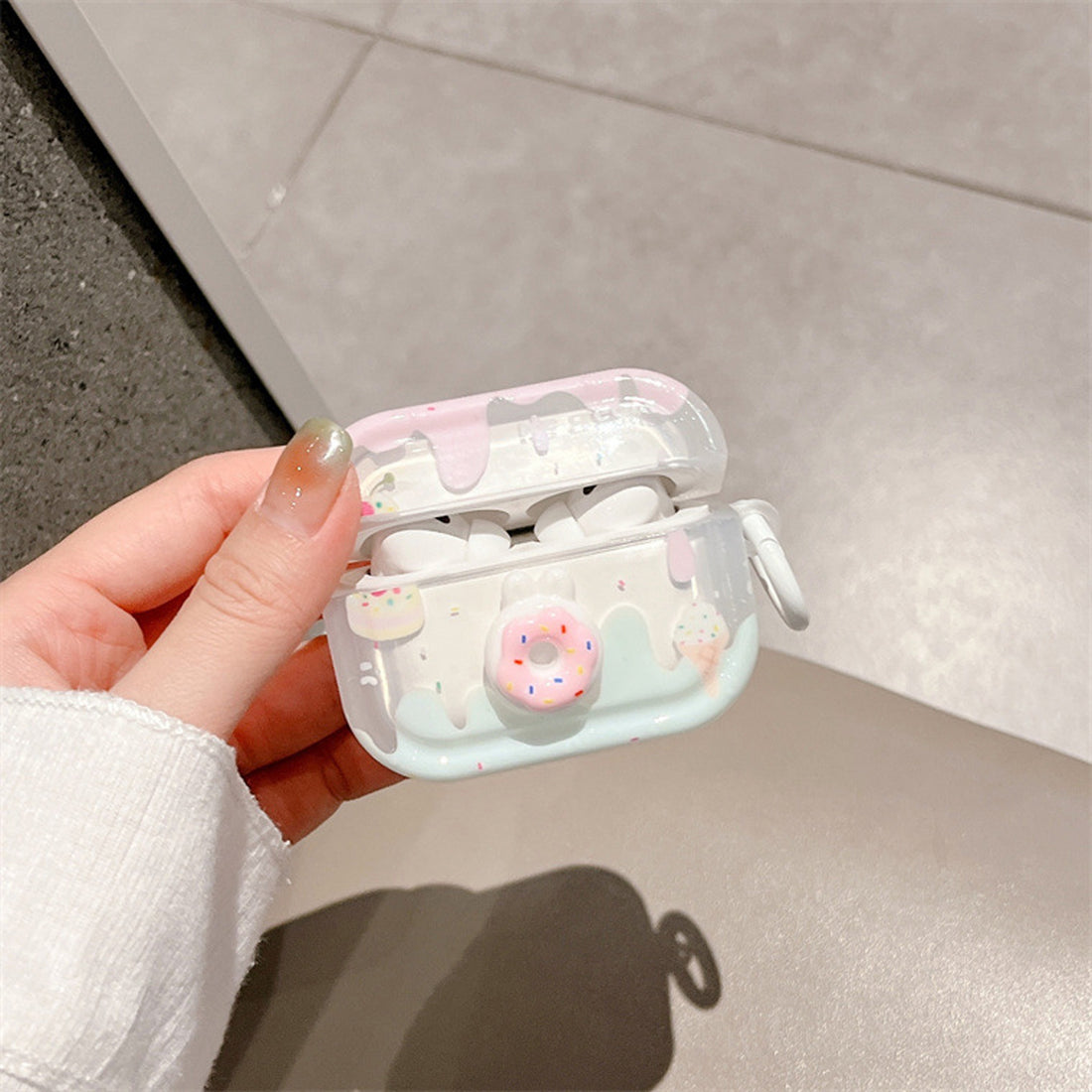Cute 3D Donut INS style AirPods Pro Protective Case