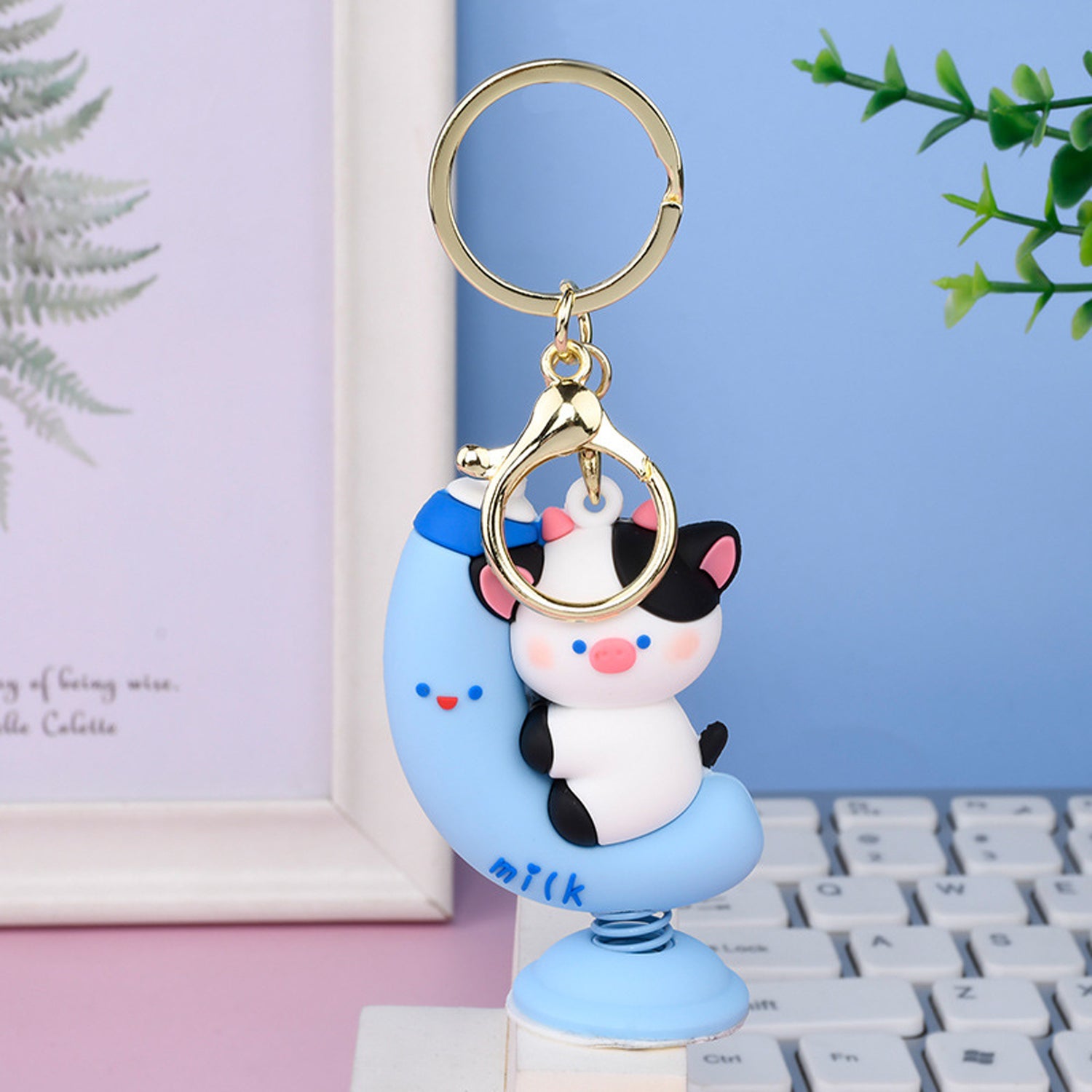 Cute Kiddie Ride Keychain