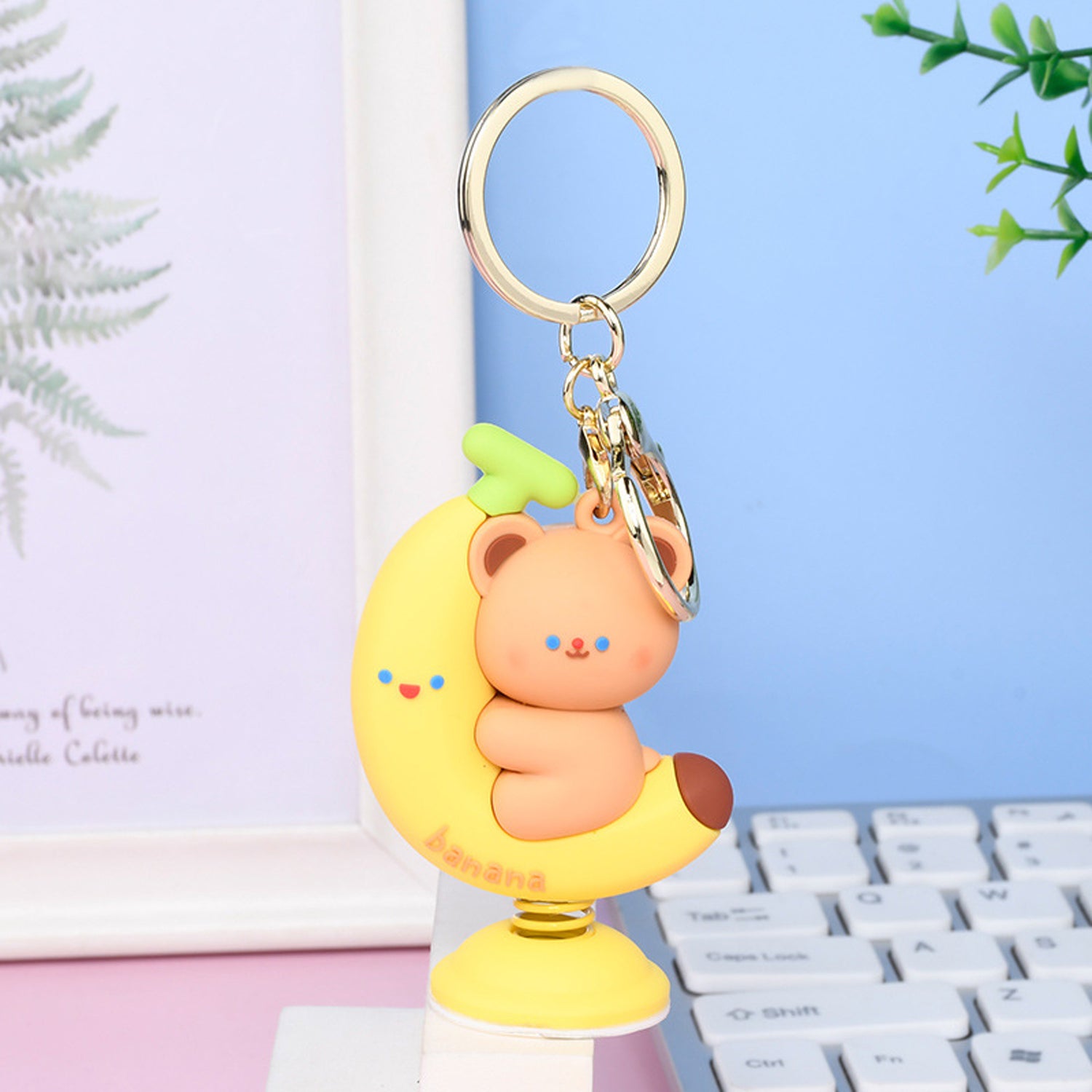 Cute Kiddie Ride Keychain