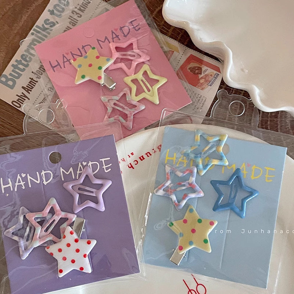 Cute Star-Shaped Hair Clip