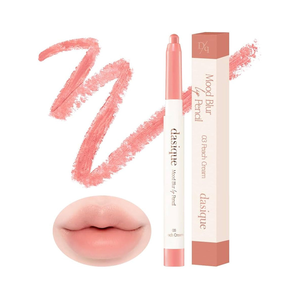 It is a soft, natural lip liner that enhances lip shape with a velvety, matte finish. 