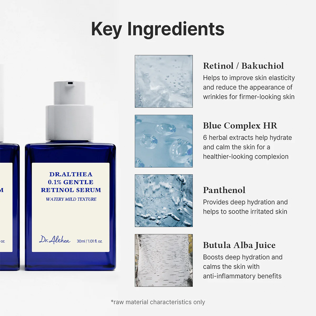 Dr.Althea 0.1% Gentle Retinol Serum 30ml