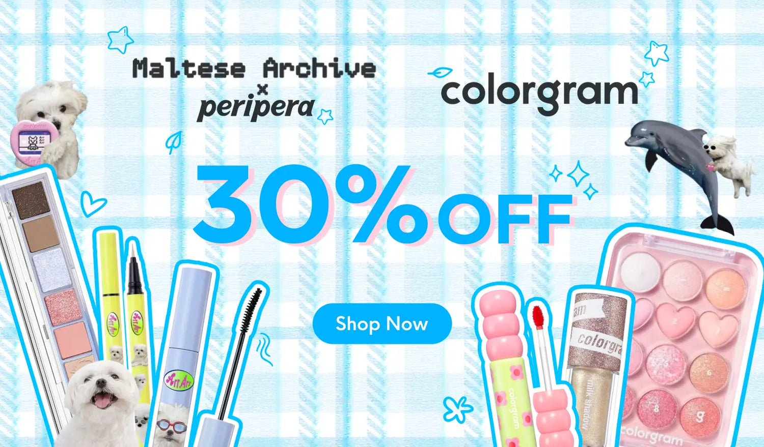 Peripera colorgram 30%off sale
