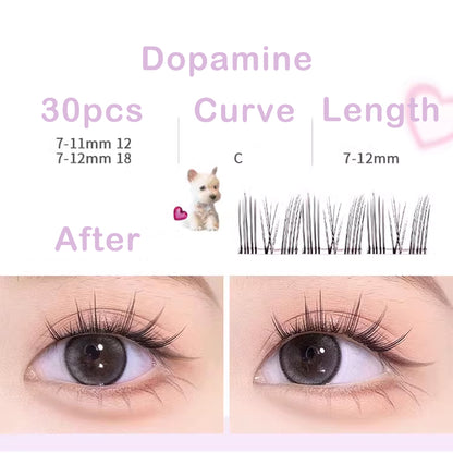 FLORTTE Super Beauty Series Adhesive-Free False Eyelashes Dopamine