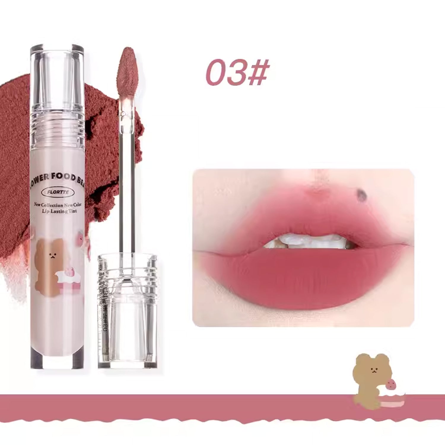 FLORTTE Milk Cake Matte Lip Cream