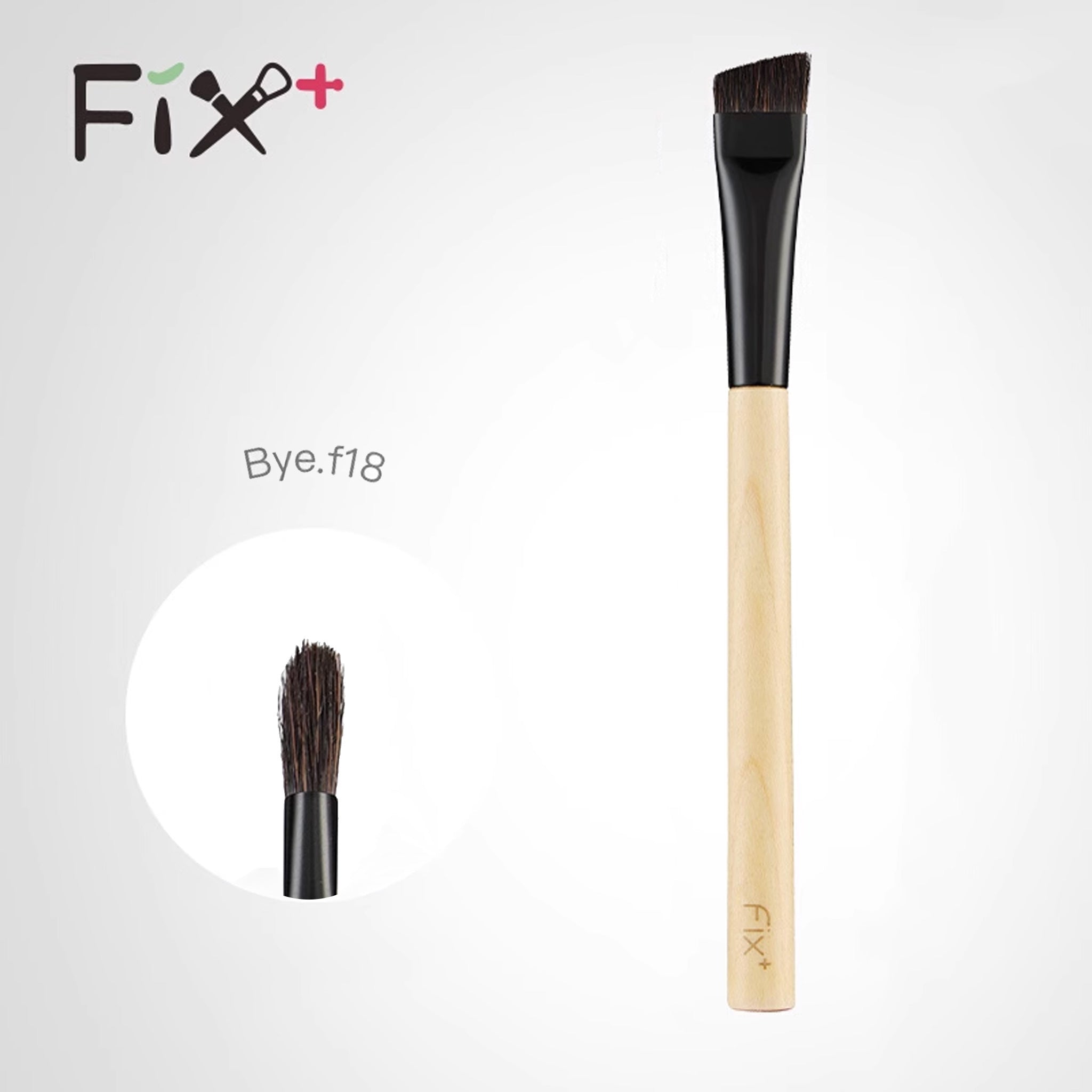FiX White Maple BYE Series Extra-Large Wool Eyebrow Brush F18