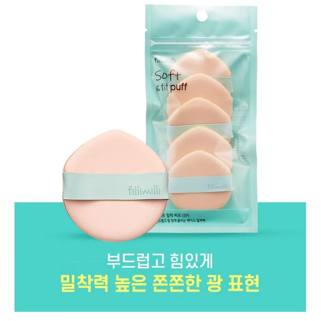 Fillimilli SOFT&amp;FIT PUFF 5pcs
