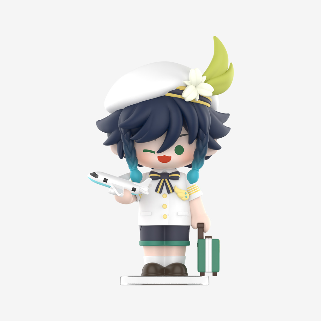 POP MART Genshin Impact Dress-Up Dreams Themed Chibi Series Figures Blind Box