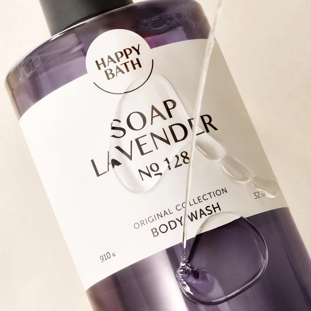 HAPPY BATH Lavender Body Wash 490ml
