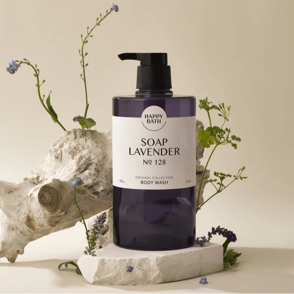 HAPPY BATH Lavender Body Wash 490ml