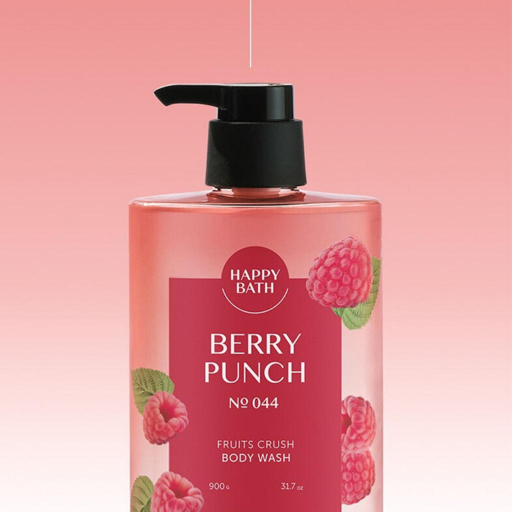 Happy Bath Fruit Crush Body Wash 900g