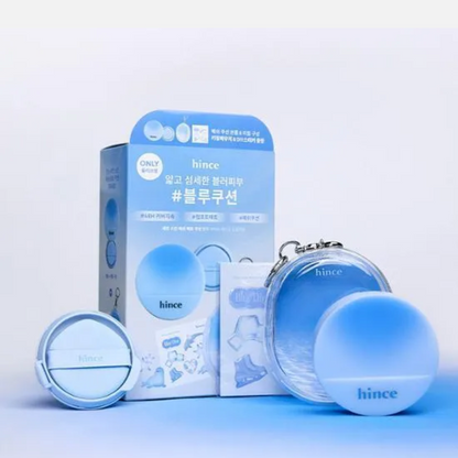 Hince Second Skin Mesh Matte Cushion Blue Dive Edition 12g+12g refill