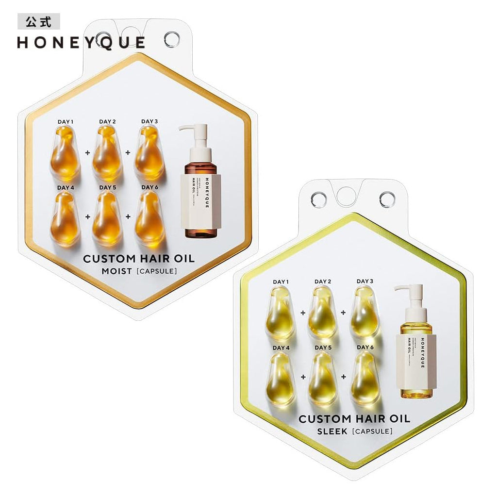 HONEYQUE 深层修复定制护发油顺滑 500 毫克 * 6 + 100 毫升