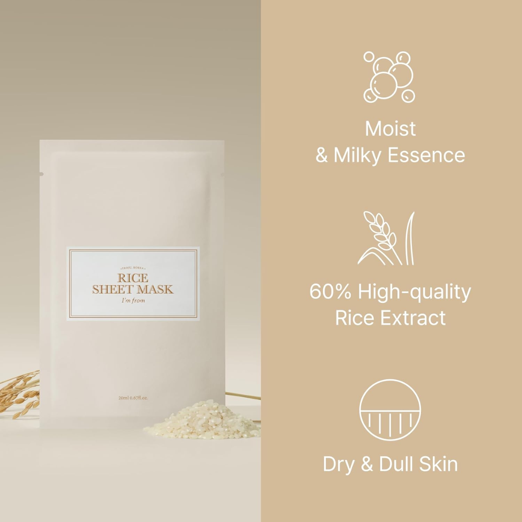 I'm from Rice Sheet Mask 1pc