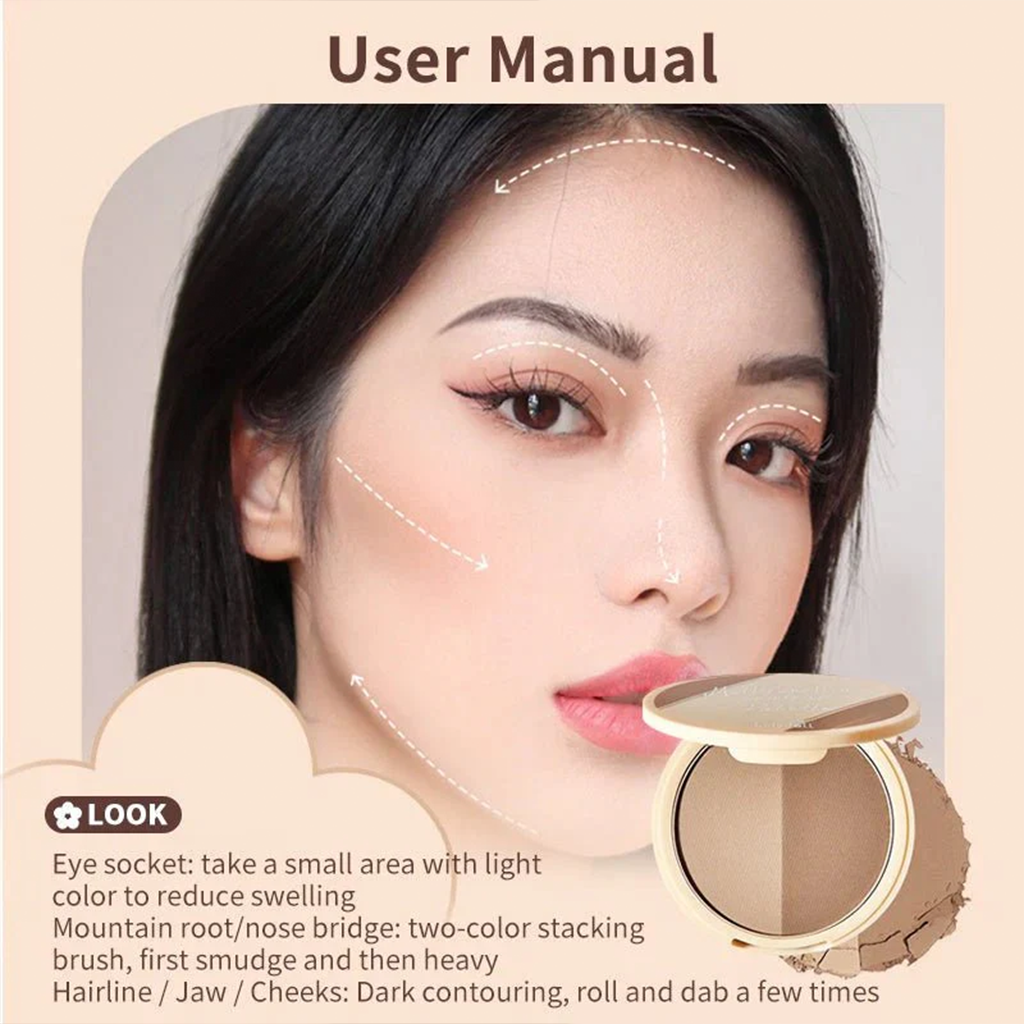 JUDYDOLL 2 Color Contouring Powder