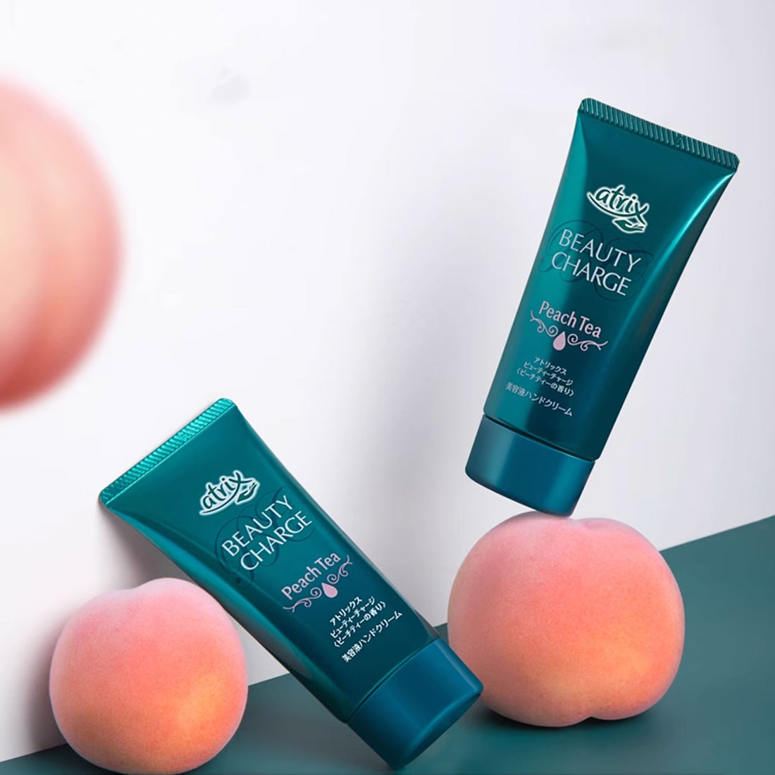 KAO Atrix Beauty Charge Hand Cream Peach Tea 80g